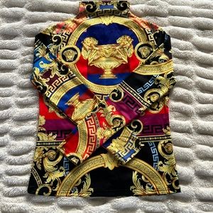 Versace pattern top